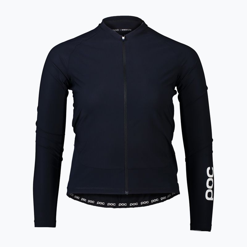 Γυναικεία ποδηλασία μακρυμάνικο POC Essential Road navy black