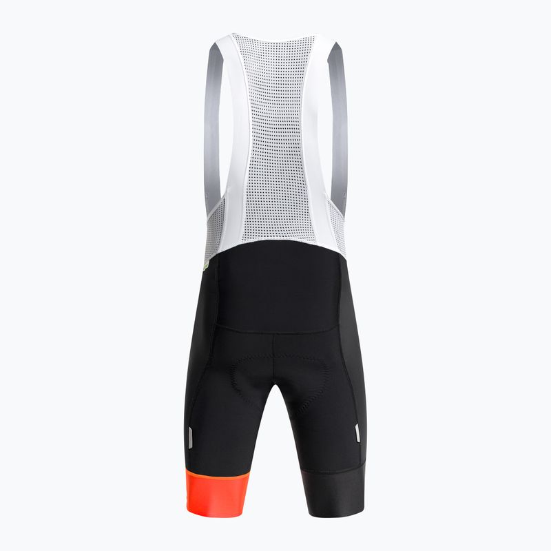 Ανδρικά σορτς ποδηλασίας POC Essential Road VPDs Bib Shorts uranium black/hydrogen white 8