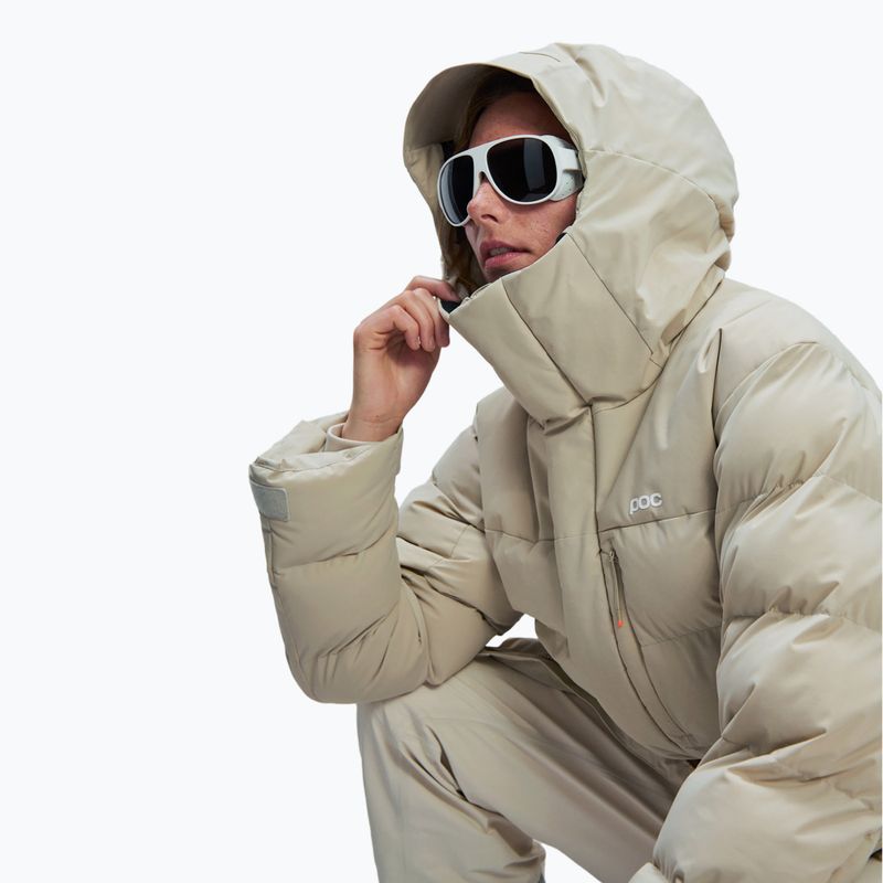 Γυναικείο μπουφάν σκι POC Race Loft Parka natrolite beige 4