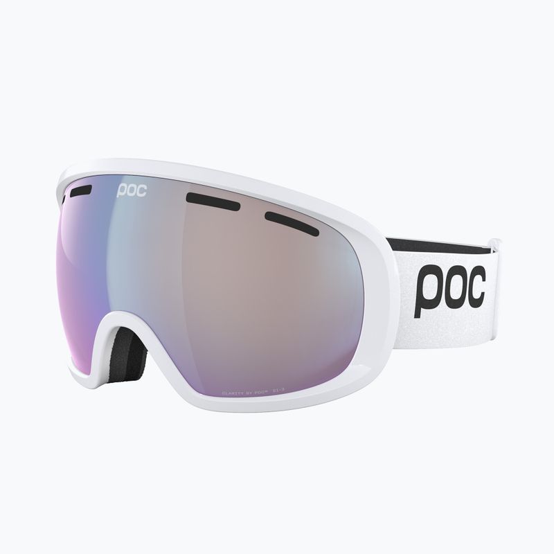 POC Fovea Photochromic hydrogen white/photochromic/changeable sky blue γυαλιά σκι 2