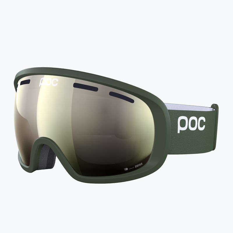 Γυαλιά σκι POC Fovea epidote green/partly sunny ivory 5