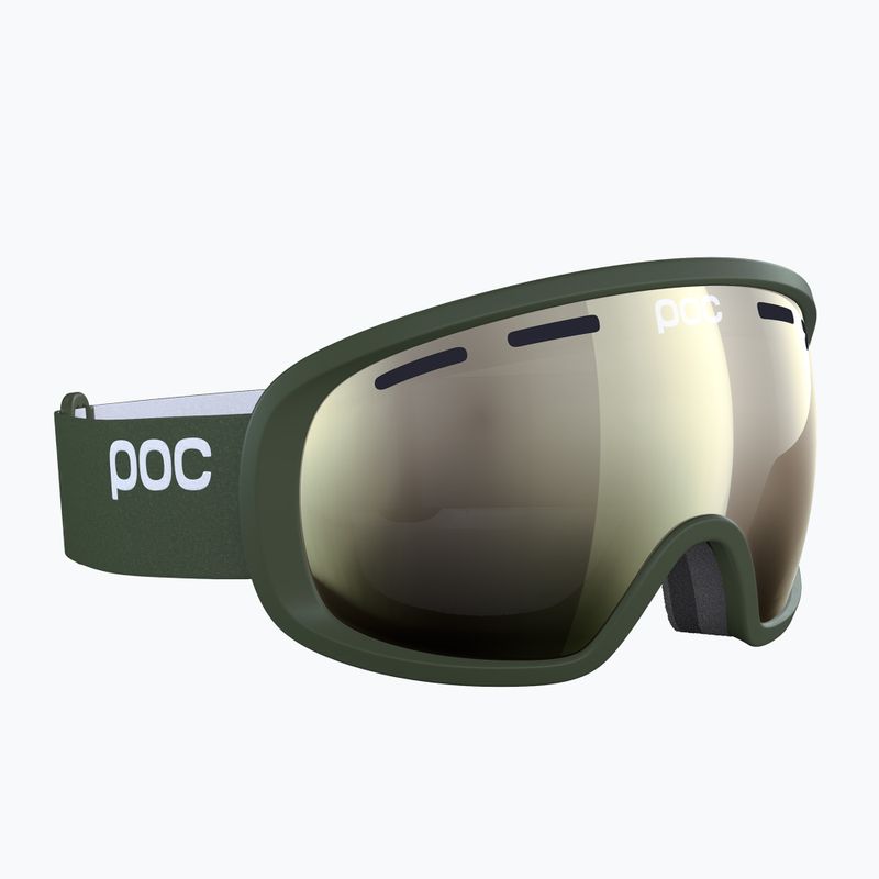 Γυαλιά σκι POC Fovea epidote green/partly sunny ivory 7