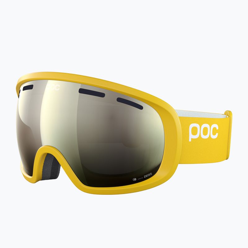 Γυαλιά σκι POC Fovea sulphite yellow/partly sunny ivory 5