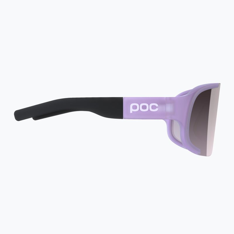 Γυαλιά ποδηλάτου POC Aspire purple quartz translucent/clarity road silver 4