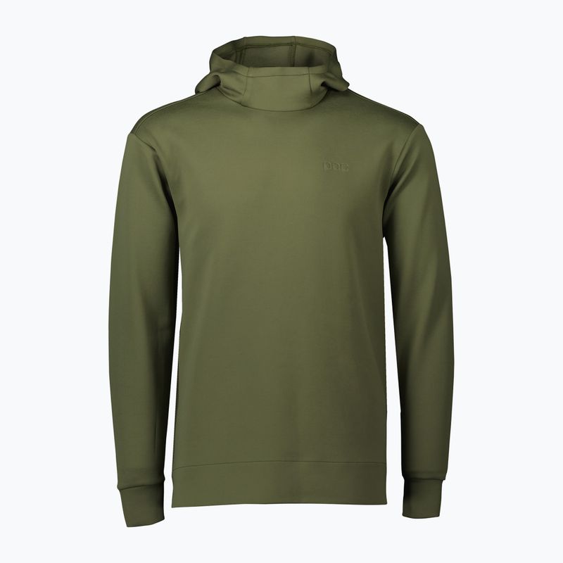 Ανδρικό φούτερ για πεζοπορία POC Poise Hoodie epidote green 4