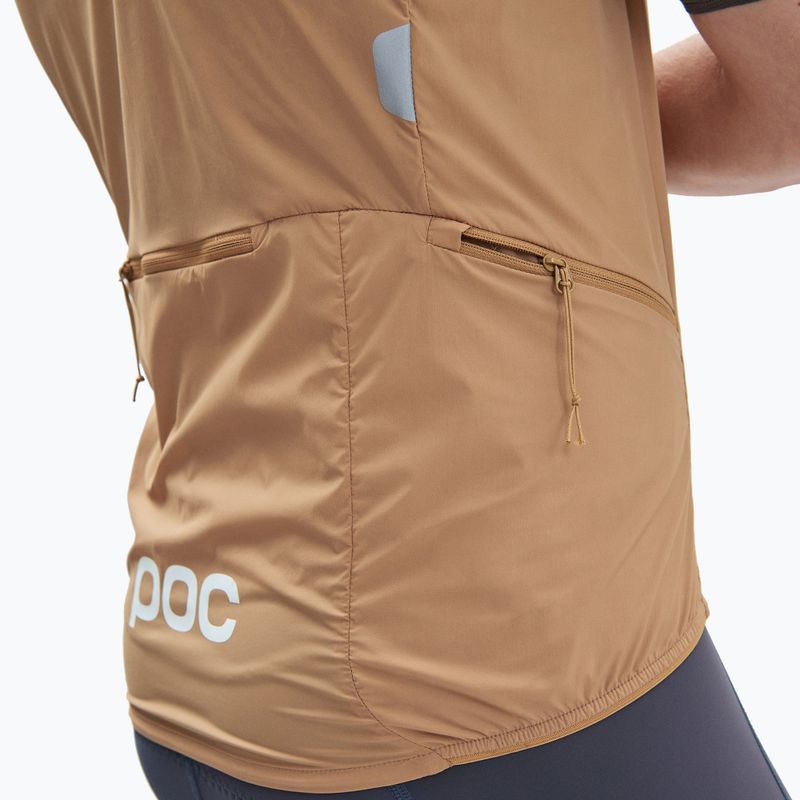 Γιλέκο ποδηλάτου POC Pro Thermal aragonite brown 5