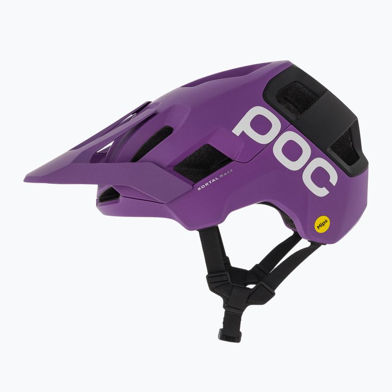 Κράνος ποδηλάτου POC Kortal Race MIPS purple/uranium black metallic matt 5