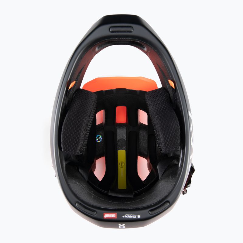 Κράνος ποδηλάτου POC Otocon Race MIPS fluorescent orange avip/uranium black matt 4