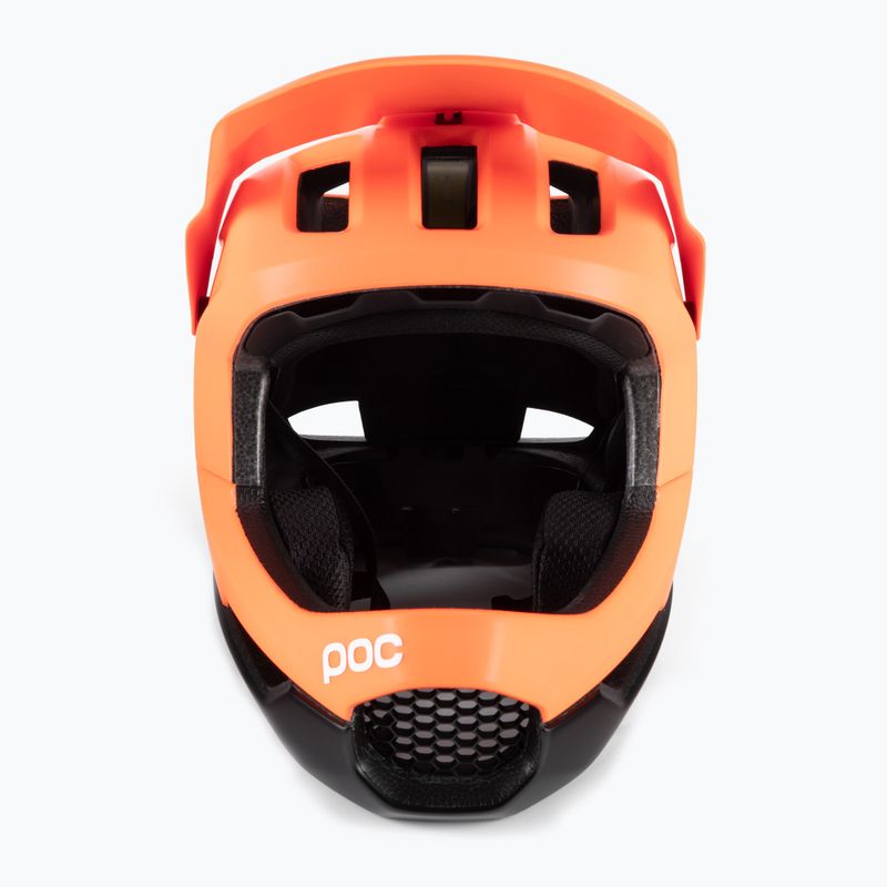 Κράνος ποδηλάτου POC Otocon Race MIPS fluorescent orange avip/uranium black matt 5