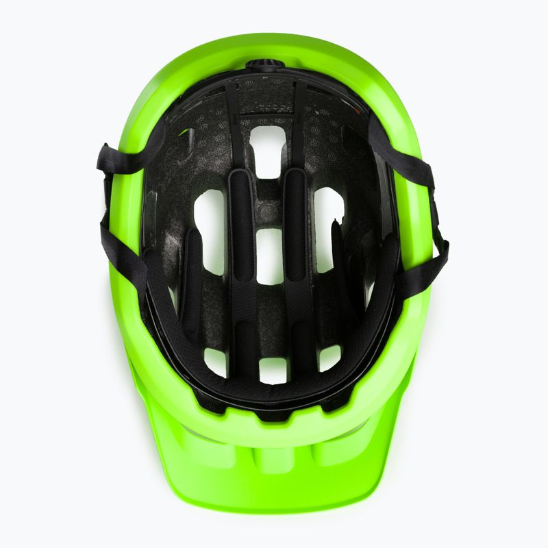 Κράνος ποδηλάτου POC Axion fluorescent yellow/green matt 5