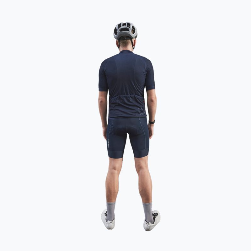 Ανδρική ποδηλατική φανέλα POC Essential Road Logo turmaline navy 3