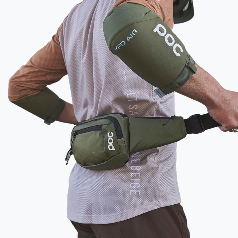 Νεφρό ποδηλάτου POC Lamina Hip Pack epidote green 11