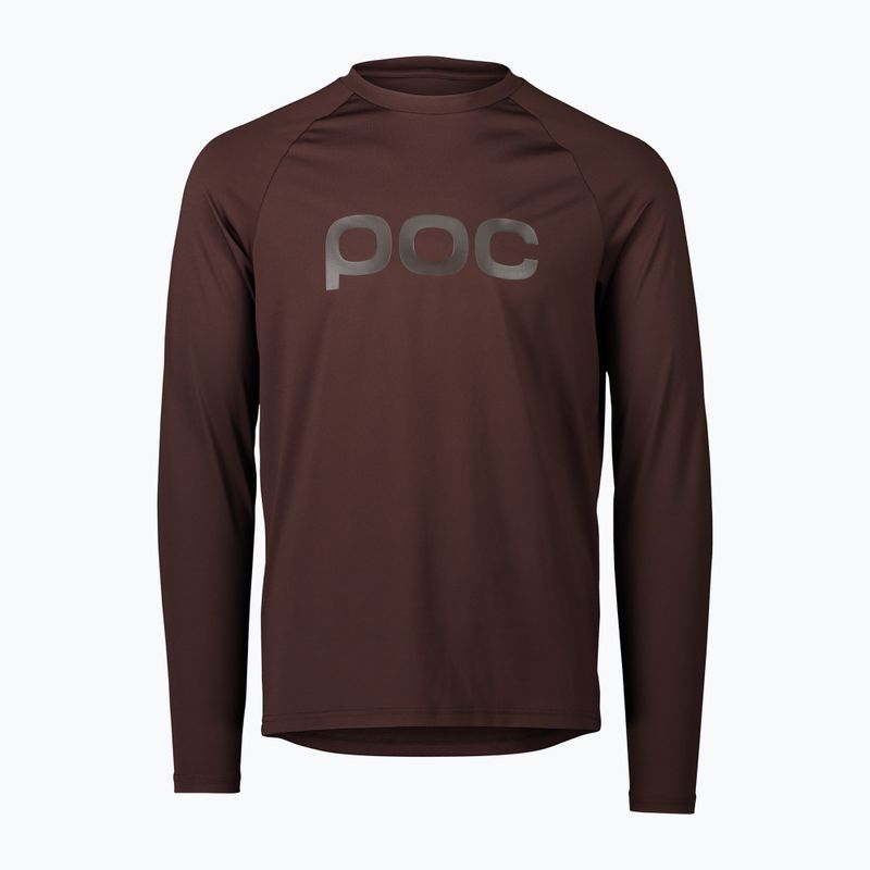 Ανδρικό ποδηλατικό μακρυμάνικο POC Reform Enduro Jersey axinite brown 3