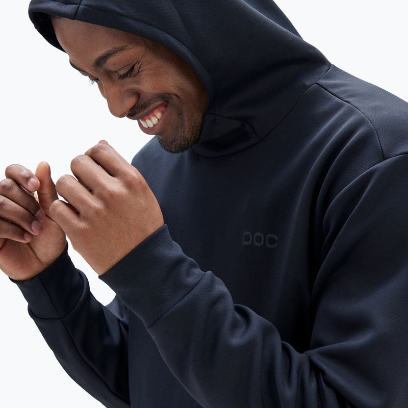 Ανδρικό trekking φούτερ POC Poise Hoodie μαύρο ουράνιο 4