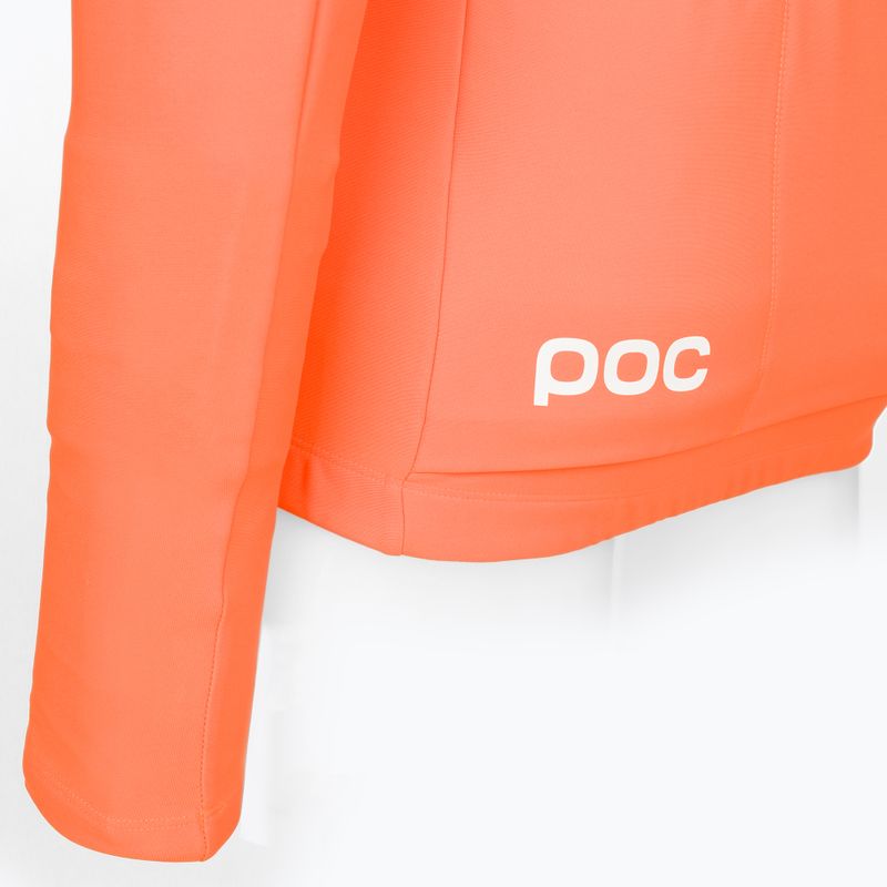 Ανδρικό ποδηλατικό μακρυμάνικο POC Radiant Jersey zink orange 8