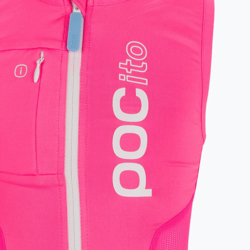 Παιδικό γιλέκο ασφαλείας POC POCito VPD Air Vest fluorescent pink 3