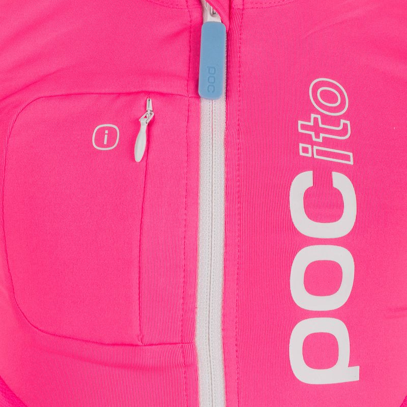 Παιδικό γιλέκο ασφαλείας POC POCito VPD Air Vest fluorescent pink 4