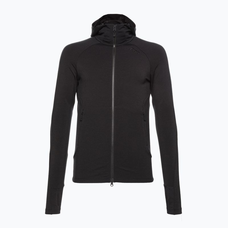 Ανδρικό φούτερ για πεζοπορία POC Merino Zip Hood uranium black 2