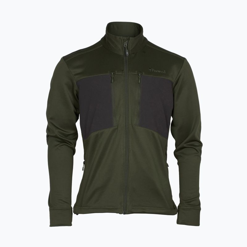 Ανδρικό φούτερ φλις Pinewood Abisko Power Fleece moss green 7