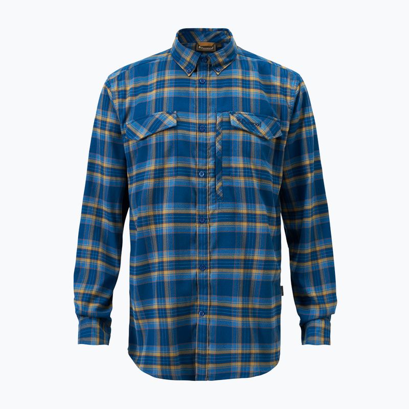 Ανδρικό πουκάμισο Pinewood Abisko Hiking Flannel d.azur μπλε 6