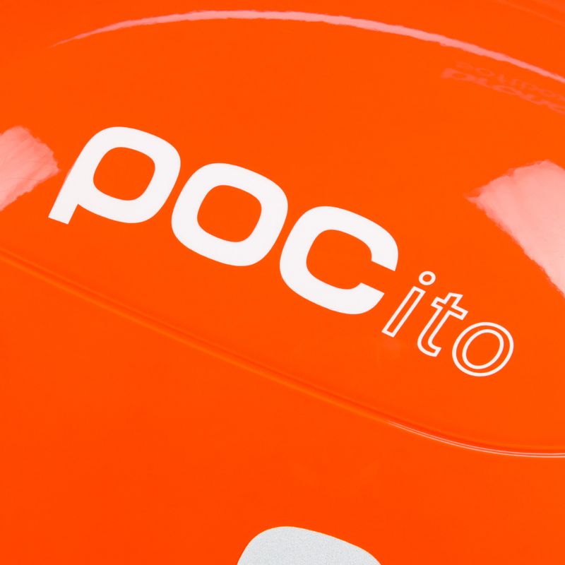 Παιδικά κράνη σκι POC POCito Skull fluorescent orange 7