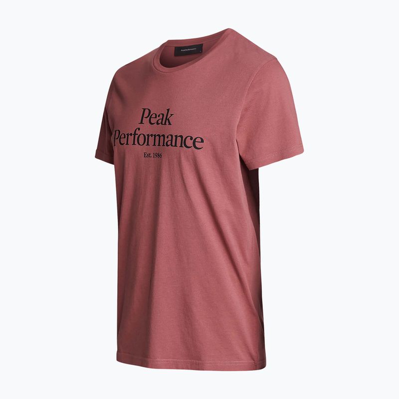 Ανδρικό πουκάμισο trekking Peak Performance Original Tee καφέ G77266240 7