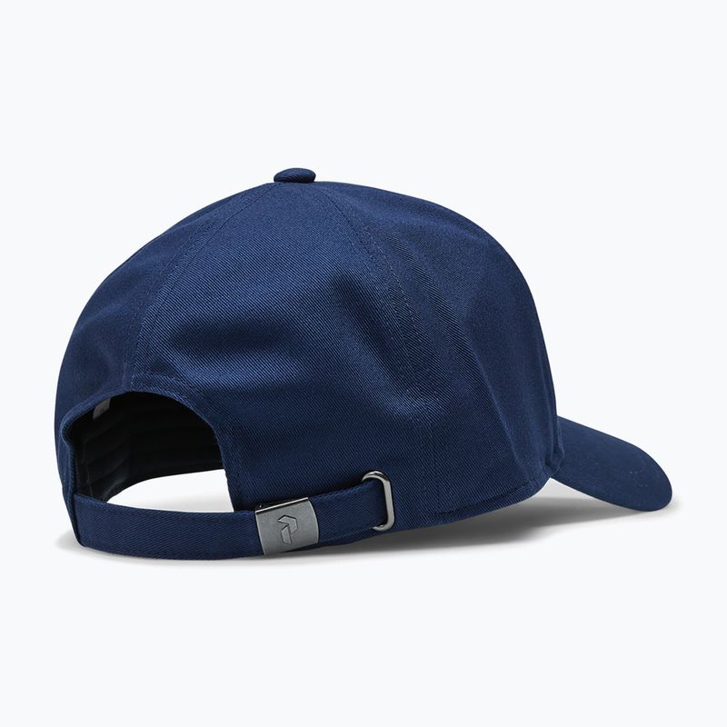 Καπέλο μπέιζμπολ Peak Performance Retro Cap blue shadow/white 2