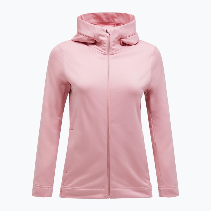 Γυναικείο φούτερ Peak Performance Rider Tech Zip Hood warm blush 4