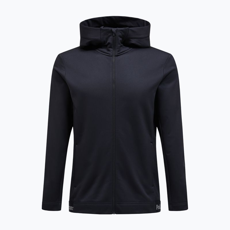 Ανδρικό Peak Performance Rider Tech Zip Hood trekking φούτερ μαύρο