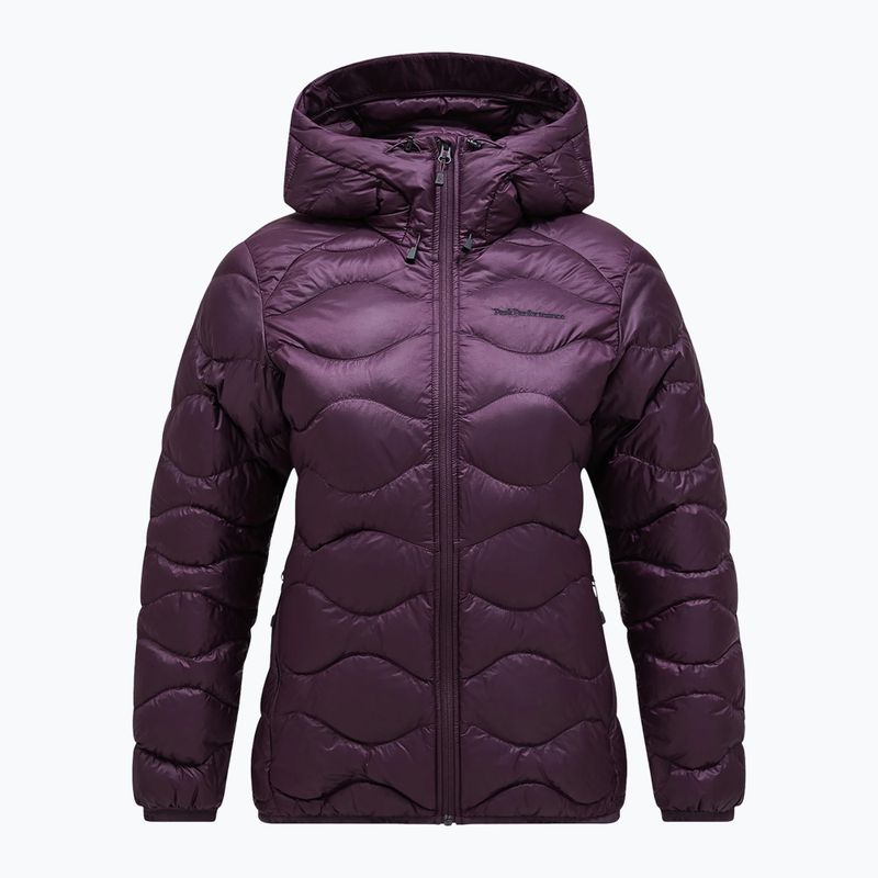 Women's Peak Performance Down Jacket Helium Down Hood mystic purple 4