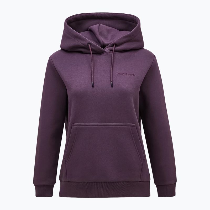 Γυναικείο φούτερ Peak Performance Original Small Logo Hood mystic purple 3