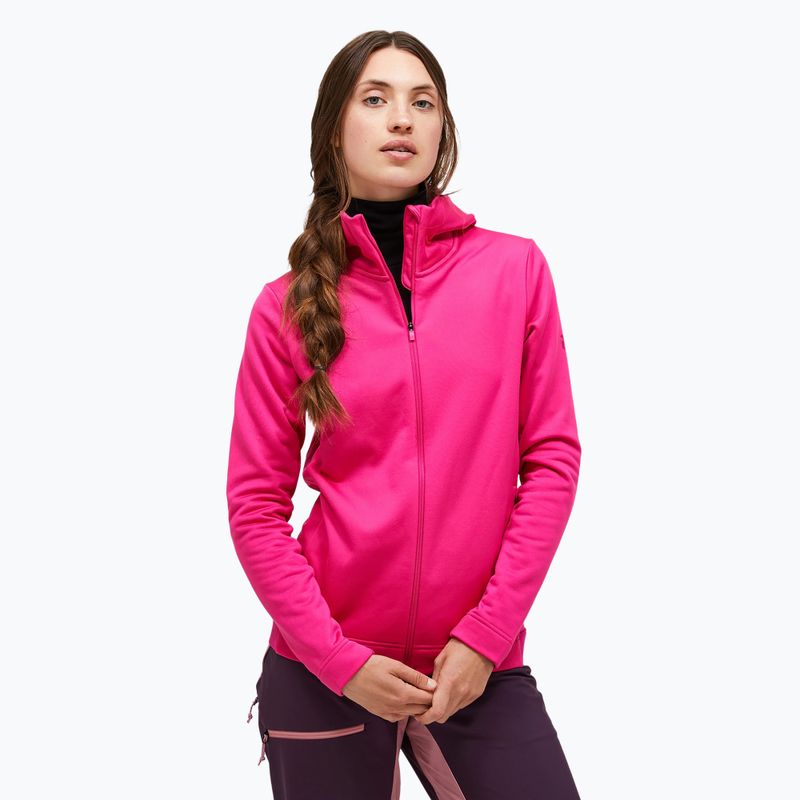 Γυναικείο φούτερ Peak Performance Rider Tech Zip Hood beetroot purple