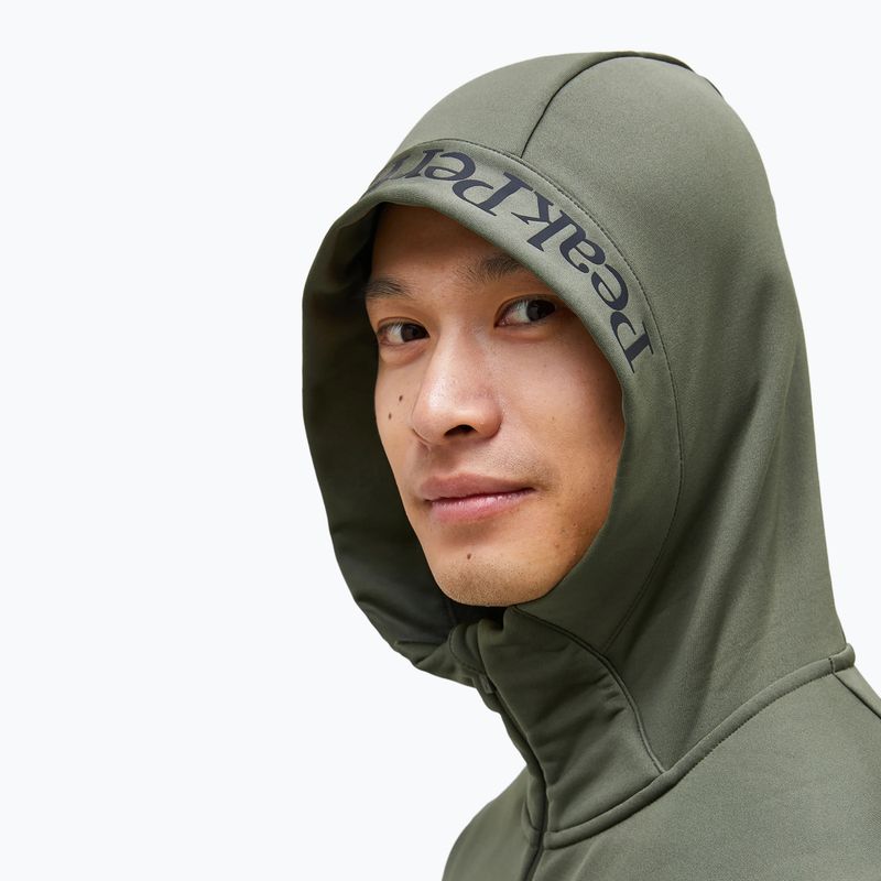 Ανδρικό φούτερ Peak Performance Rider Tech Zip Hood pine needle 3