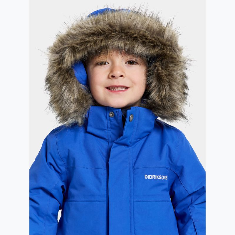 Παιδικό χειμωνιάτικο μπουφάν Didriksons Bjärven Parka caribbean blue 5