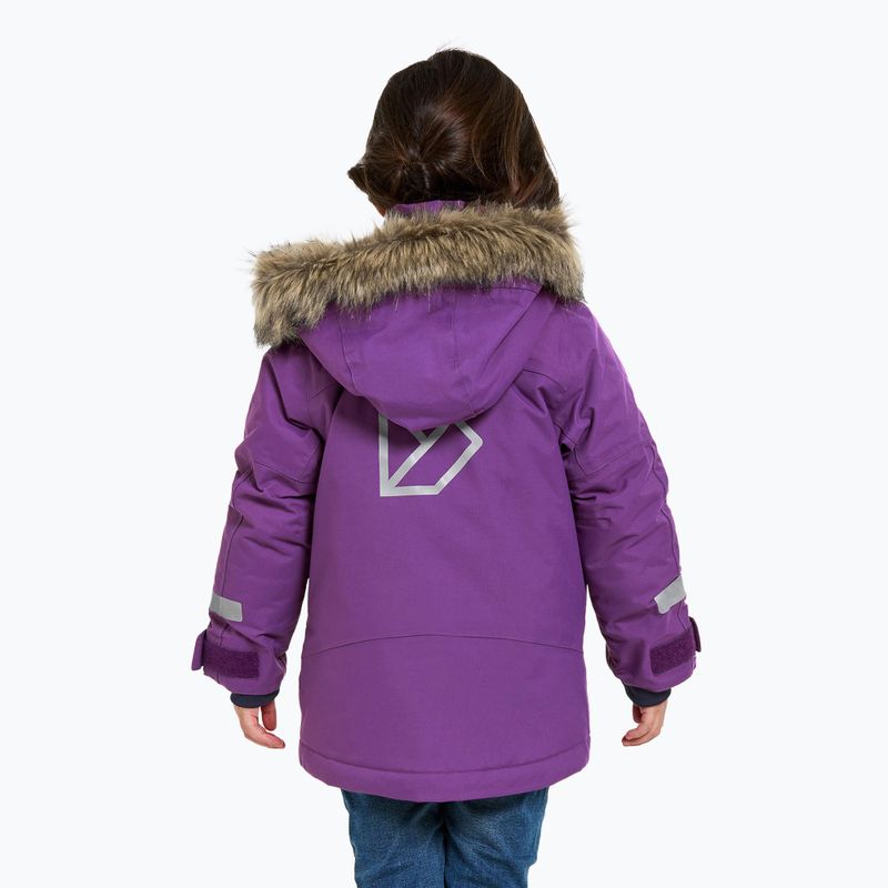 Παιδικό χειμωνιάτικο μπουφάν Didriksons Bjärven Parka royal purple 2