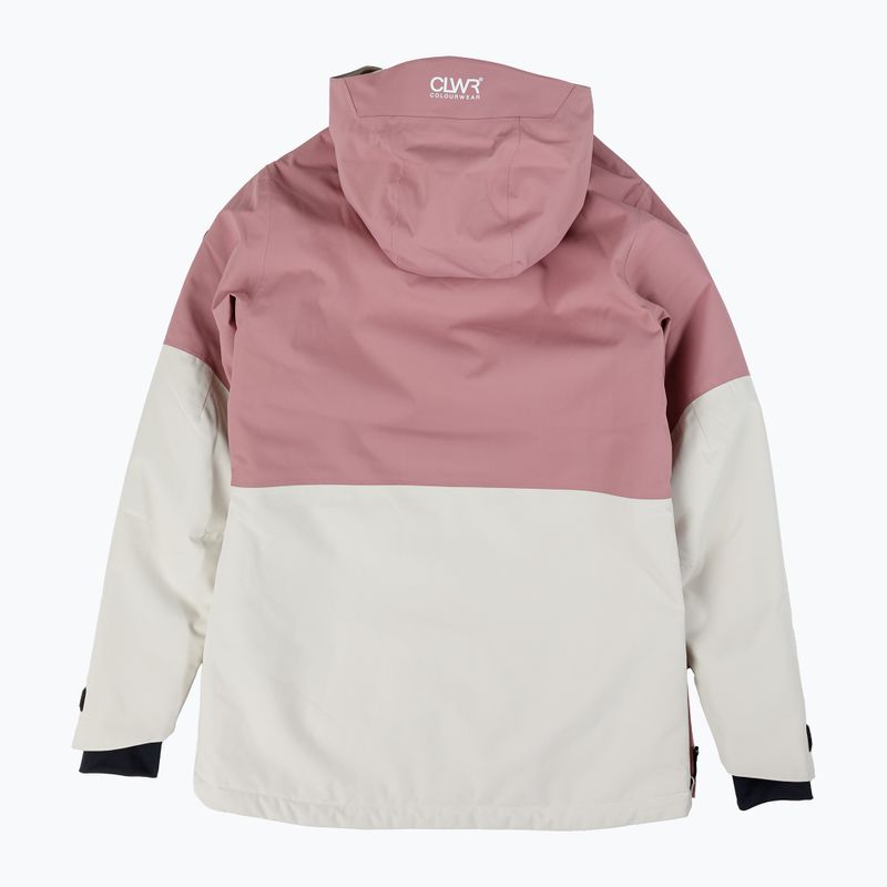 Γυναικείο Colourwear Homage Anorak 2.0 off-white μπουφάν snowboard 2