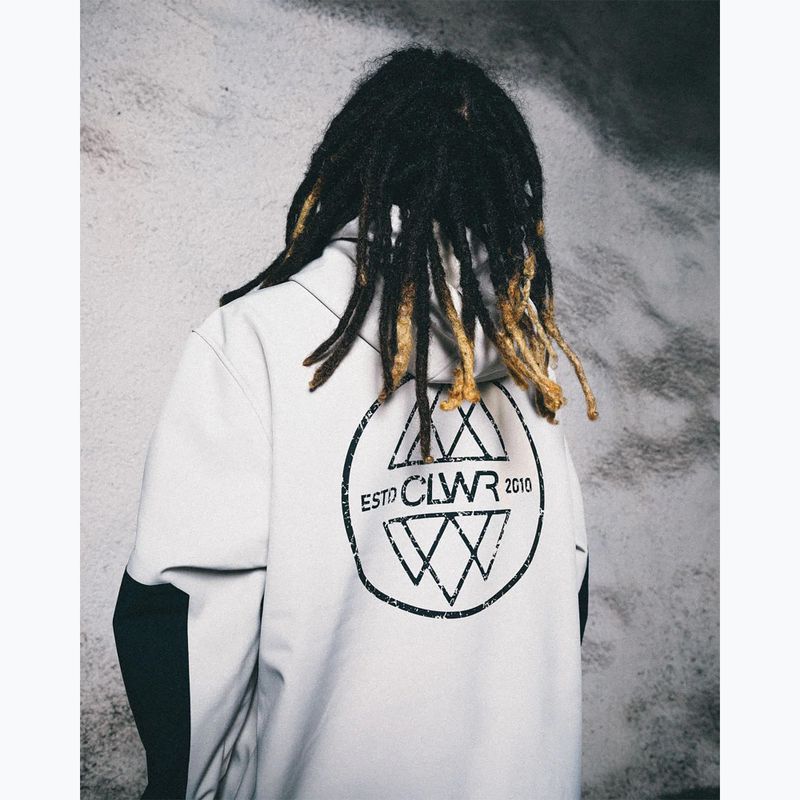 Colourwear Est 2010 Hood off-white snowboard φούτερ με κουκούλα 13