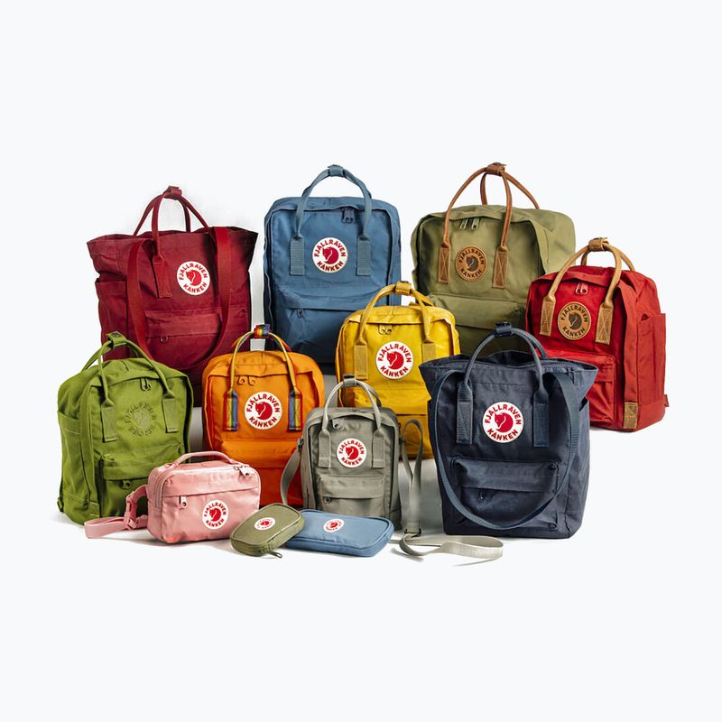 Fjällräven Kanken 660 σακίδιο πεζοπορίας σε πράσινο χρώμα 5