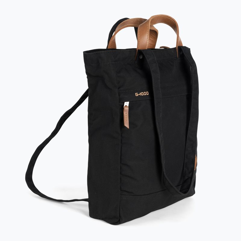 Fjällräven Totepack No. 1 τσάντα πεζοπορίας μαύρο 2