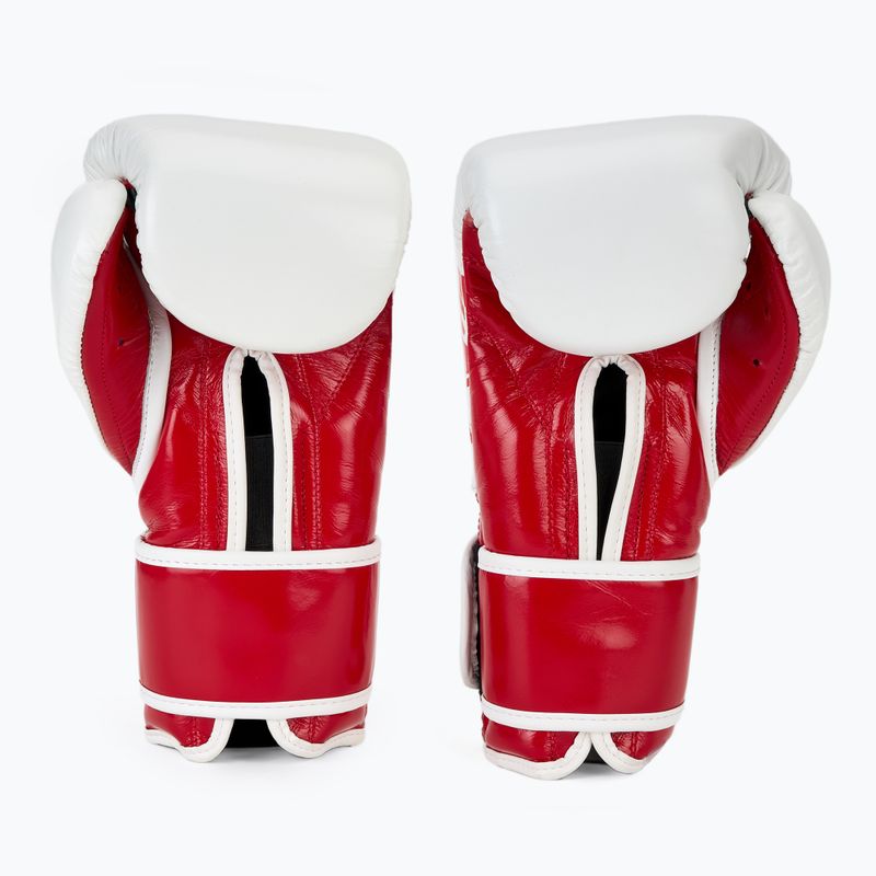 Γάντια του μποξ Cleto Reyes Velcro Sparring red/white green red 2