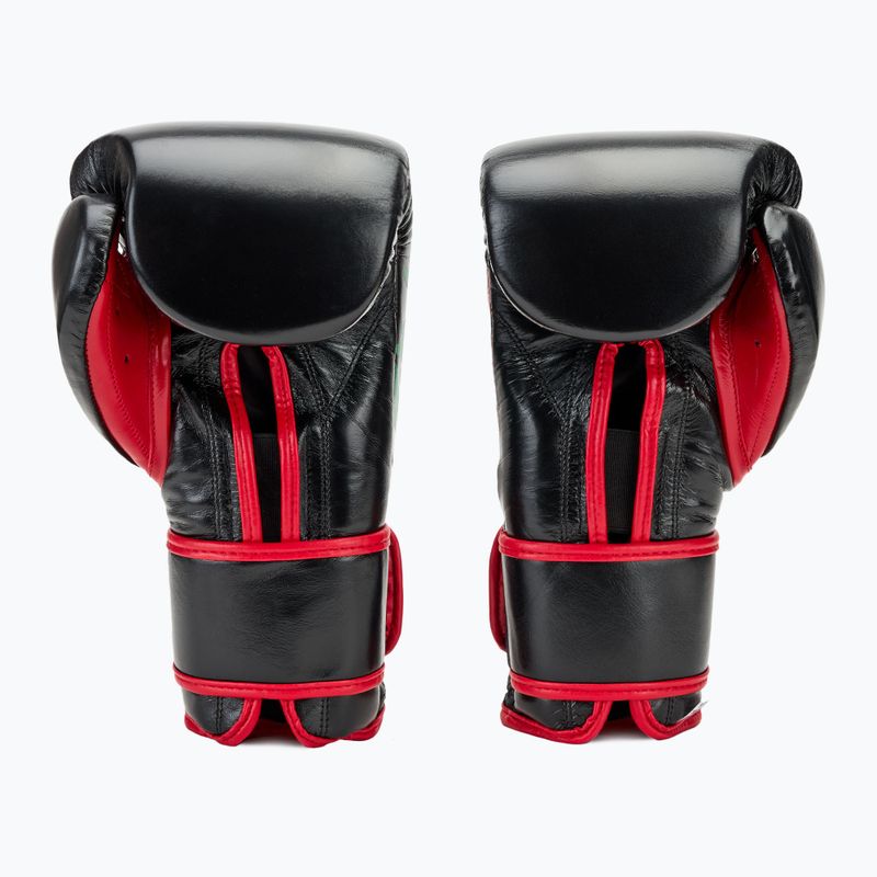 Γάντια του μποξ Cleto Reyes Velcro Sparring black/red/white green red 2