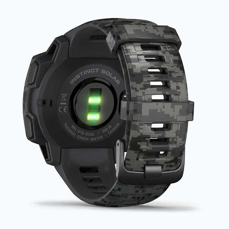 Garmin Instinct Solar Camo Edition ρολόι μαύρο 010-02293-05 6