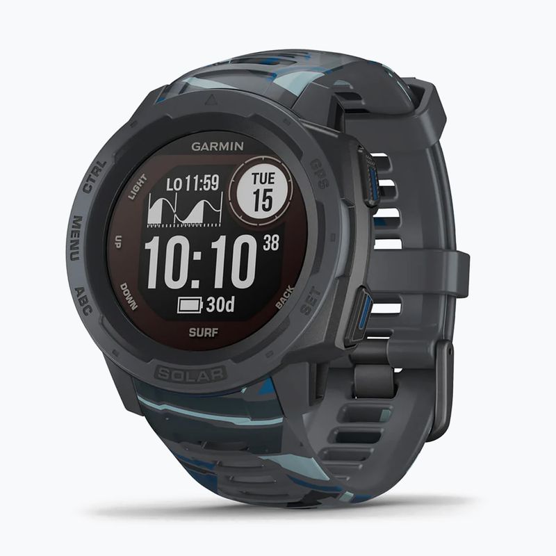 Garmin Instinct Solar Surf Edition ρολόι μαύρο 010-02293-07