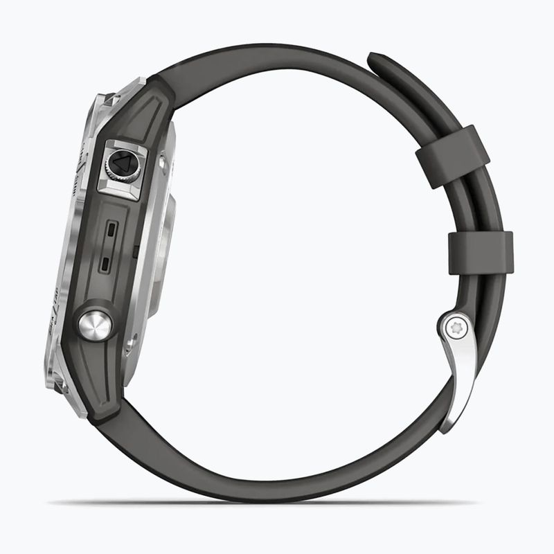 Garmin Fenix 7 Hrm Elevate Ox ρολόι ασημί 010-02540-01 5