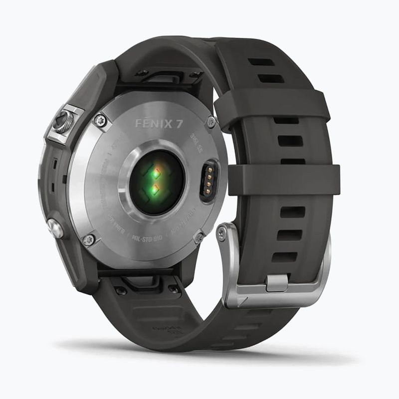 Garmin Fenix 7 Hrm Elevate Ox ρολόι ασημί 010-02540-01 6