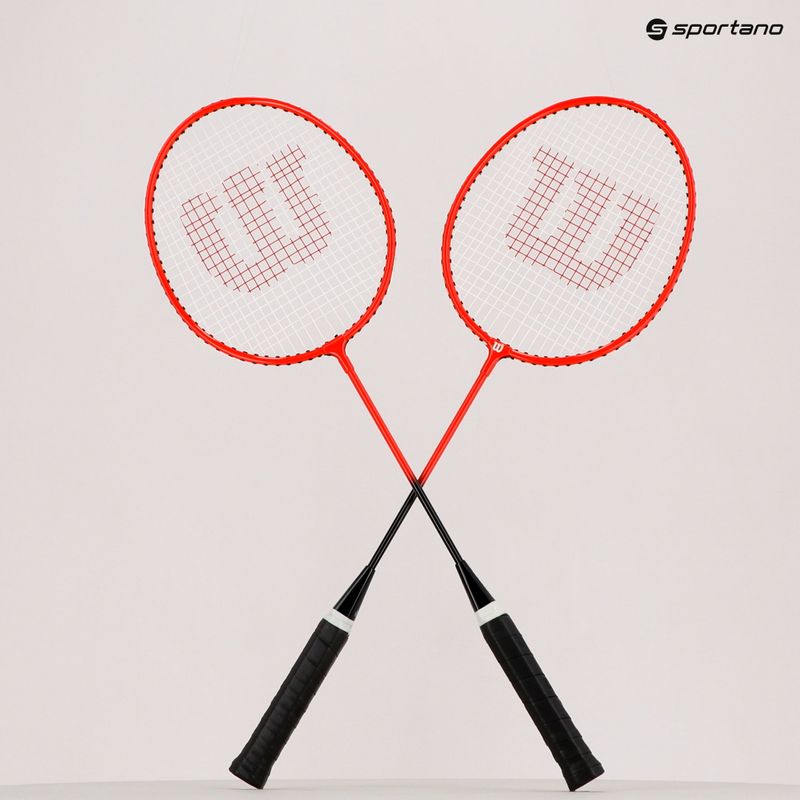 Wilson Badminton V2 3 2PC κίτρινο WR135710F3 σετ μπάντμιντον 8