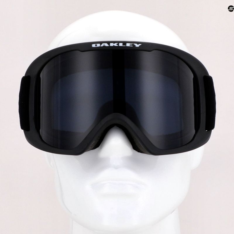 Oakley O-Frame 2.0 Pro ματ μαύρο/σκούρο γκρι γυαλιά σκι OO7124-02 7