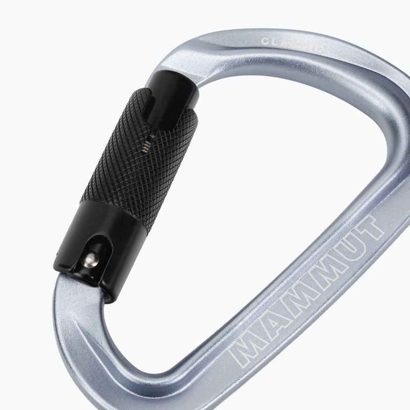 Mammut Classic HMS Twistlock Plus καραμπίνερ ασημί 2040-02480-17273-1 3