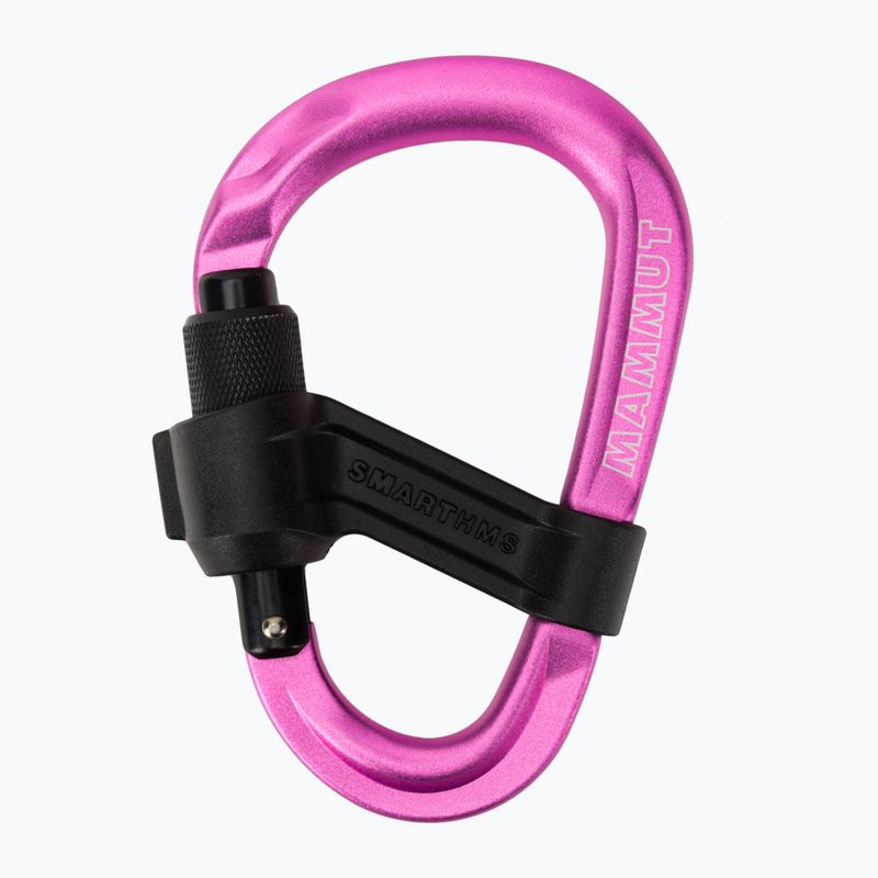 Mammut Smart HMS 2.0 Screwgate Carabiner ροζ 2