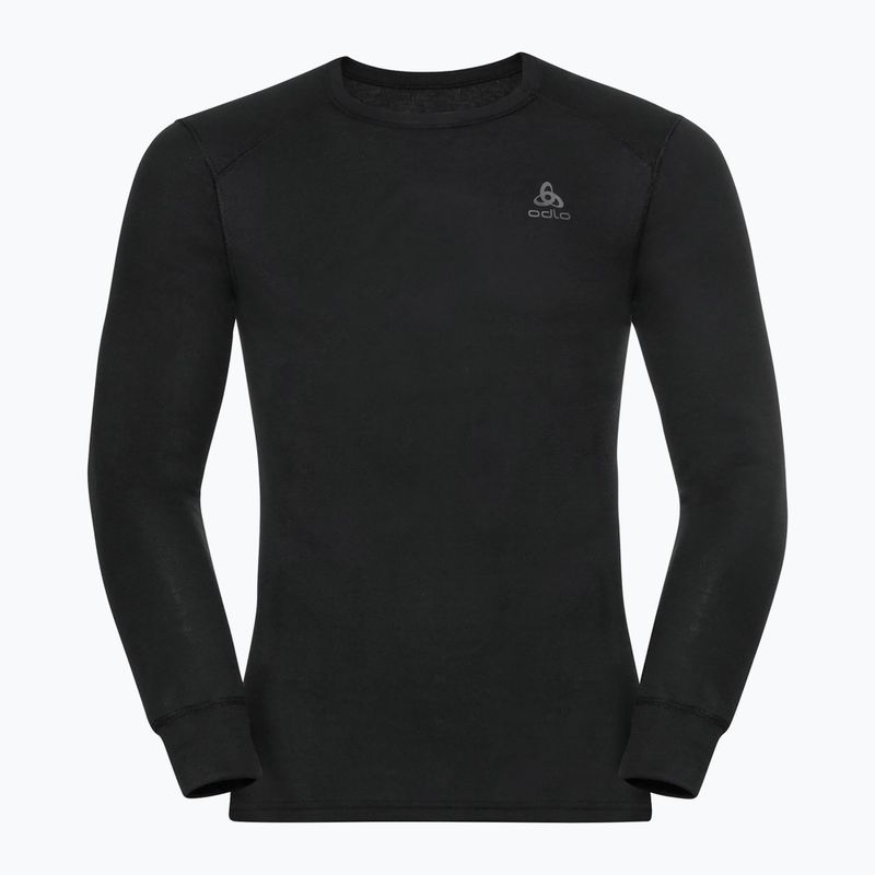 Ανδρικό θερμικό μακρυμάνικο ODLO Active Warm Bl Top Crew Neck black 3